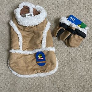 Top Paw Outdoor Dog Coat & Booties